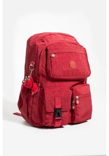 Ultra Hafif Çok Cepli Su Geçirmez Sırt Çantası Kırmızı Model: 571-1k - Kırmızı