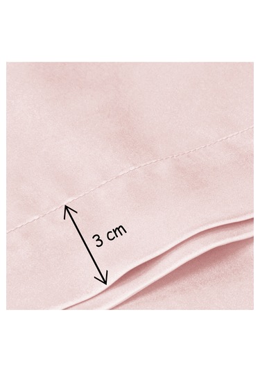 Güzellik Yastığı %100 Ipek Saten 2 Adet Luxury Yastık Kılıfı Pudr