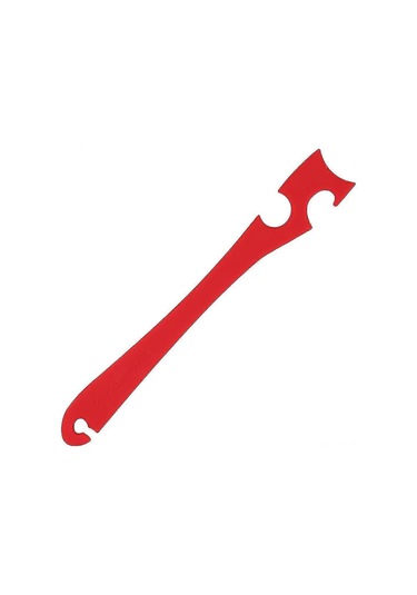 Xiyyadms Uzun Saplı Silikon Fırın Rafları Çeker/kolaycı - Fırın, Toaster, Air Fryer İçin Isı Dayanıklı Araç Kırmızı