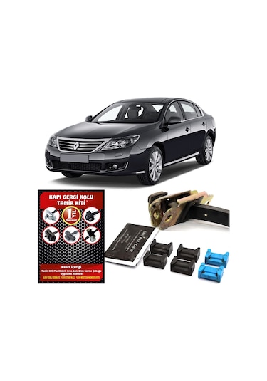 Barrer Renault Latitude Kapı Gergi (Limitör) Tamir Kiti 2010-2015