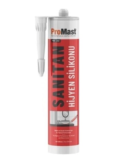 310 Ml Promast Pms 260 Sanitan Duşa Kabin Silikonu Şeffaf