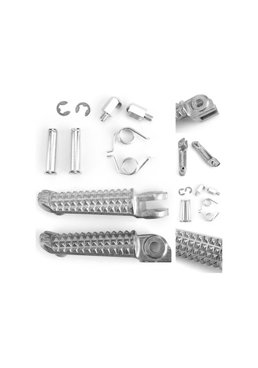 Yamaha Yzf R1 1998-2014 R6 1999-14 R6s 2003-2008 Gümüş Ön Ayak Dayanağı