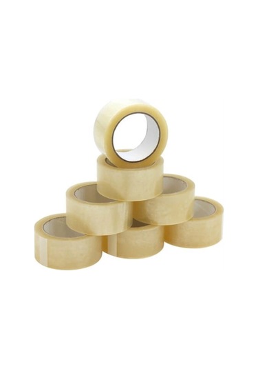 Koli Bandı Yapışkan Extra Kuvvetli Koli Bantı 0,50 Mikron 1 Adet 45 Mm X 100 Metre Bant 1 Adet 1 Adet