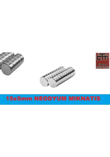 5 Adet 15X5 Mm Güçlü Miknatis