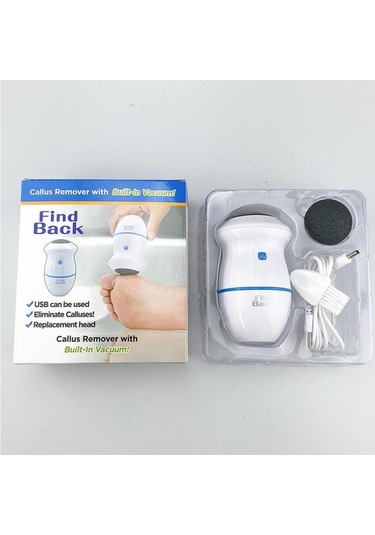 Suntek Elektrikli Nasır Sökücü Vakumlu Ayak Dosyası Mavi