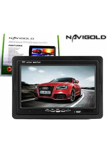 Traktör Biçerdöver 7inç Monitör ve Çift Kamera Sistemi