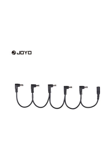 Geeksen Gitar Efekt Güç Kablosu Ayırıcı Kordon 5 Yollu Zincir Dc 9v Gitar Bas Efektleri İçin