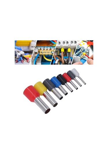 Gajeena 1200 Adet Bakır Soğuk Presli Terminal Seti 22-8 Awg : Ev, Otomobil Ve Elektronik Cihazlarda Hızlı Kablolama İçin Çeşitli Boyutlu Kutulu Paket