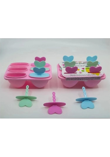 Kağıt Eğlenceli Dondurma Ve Meybuz Seti Renkli