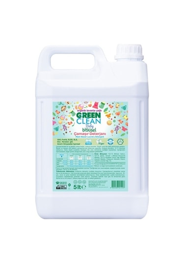 U Green Clean Baby Çamaşır Deterjanı 5 L