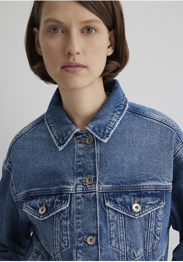 Mavi - Megi Mavi Premium Indigo Mavisi Jean Ceket 1110389-89162 Mavi