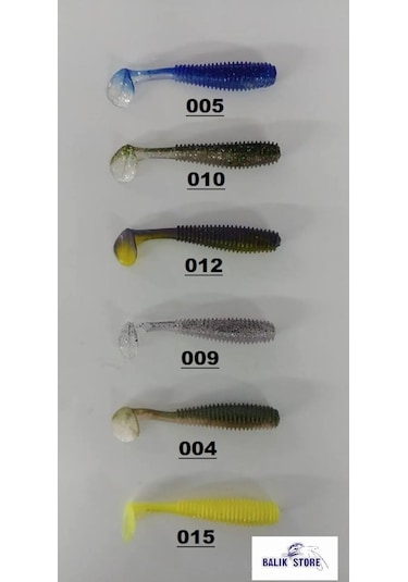 13785 Serisi Balzer Silicon Yem Akiri Worm 7 Cm 5 Li