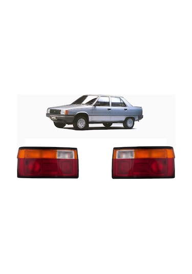 1991-1996 Renault 9 Spring Stop Lambası Sağ Sol Takım Halinde