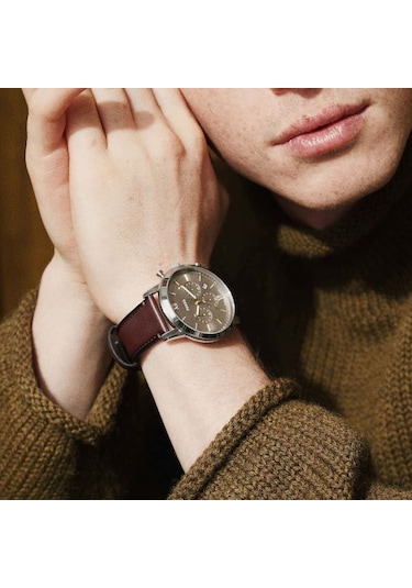 Fossil Ffs6129 Erkek Kol Saati Metalik Gri