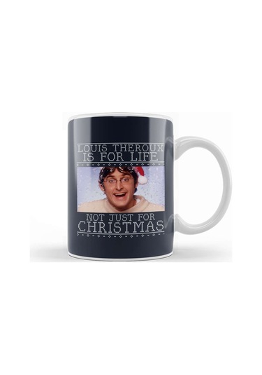 Louis Theroux Is For Life Not Just For Christmas Kupa Bardak Porselen Karışık
