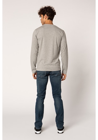 Vigoss Battal Erkek Sweatshırt B44221-03370 - Gri