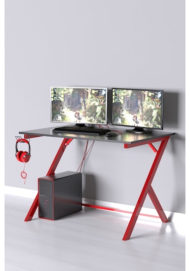 Evdemo Milenyum Profesyonel Oyuncu Masası Kırmızı Diğer