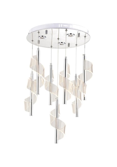 Eray Aydınlatma P7077-6+1 7Li Krom Sarkıt Led Avize