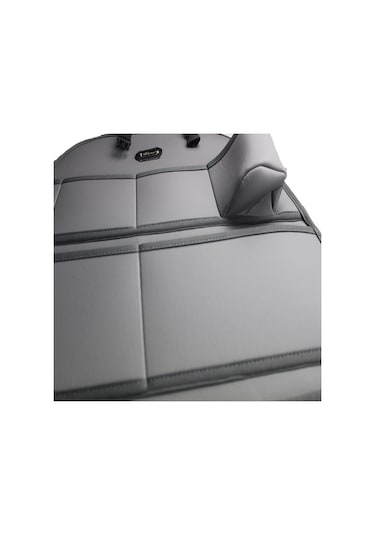 Alfa Romeo 164 Deri Koltuk Arkası Organizer Koruyucu Gri 2 Adet Fs