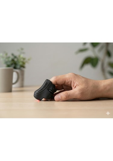 Tembel Parmak Mouse Bluetooth Kablosuz 1000 Dpı Ergonomik Mini Fare Diğer