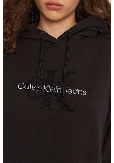 Calvin Klein Bayan Elbise J20j224685 Beh Siyah Siyah