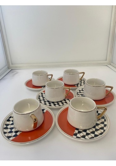 AROW TR-3371 PORSELEN KAHVE TAKIMI