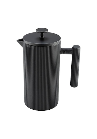 Bambum Linden - Döküm Demlik French Press 800 Ml Siyah Siyah