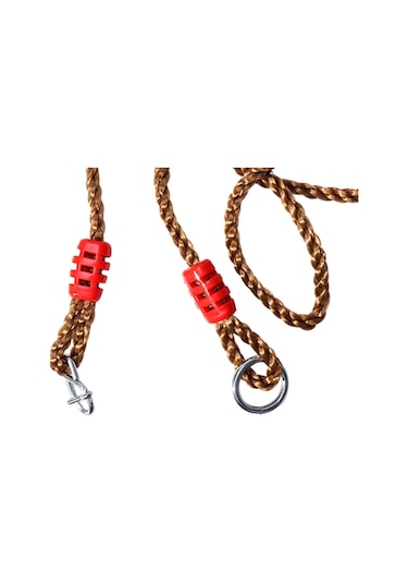 Suntek Açık Çim Asma Sandalye Için Salıncak Uzatma Halatı Kahverengi