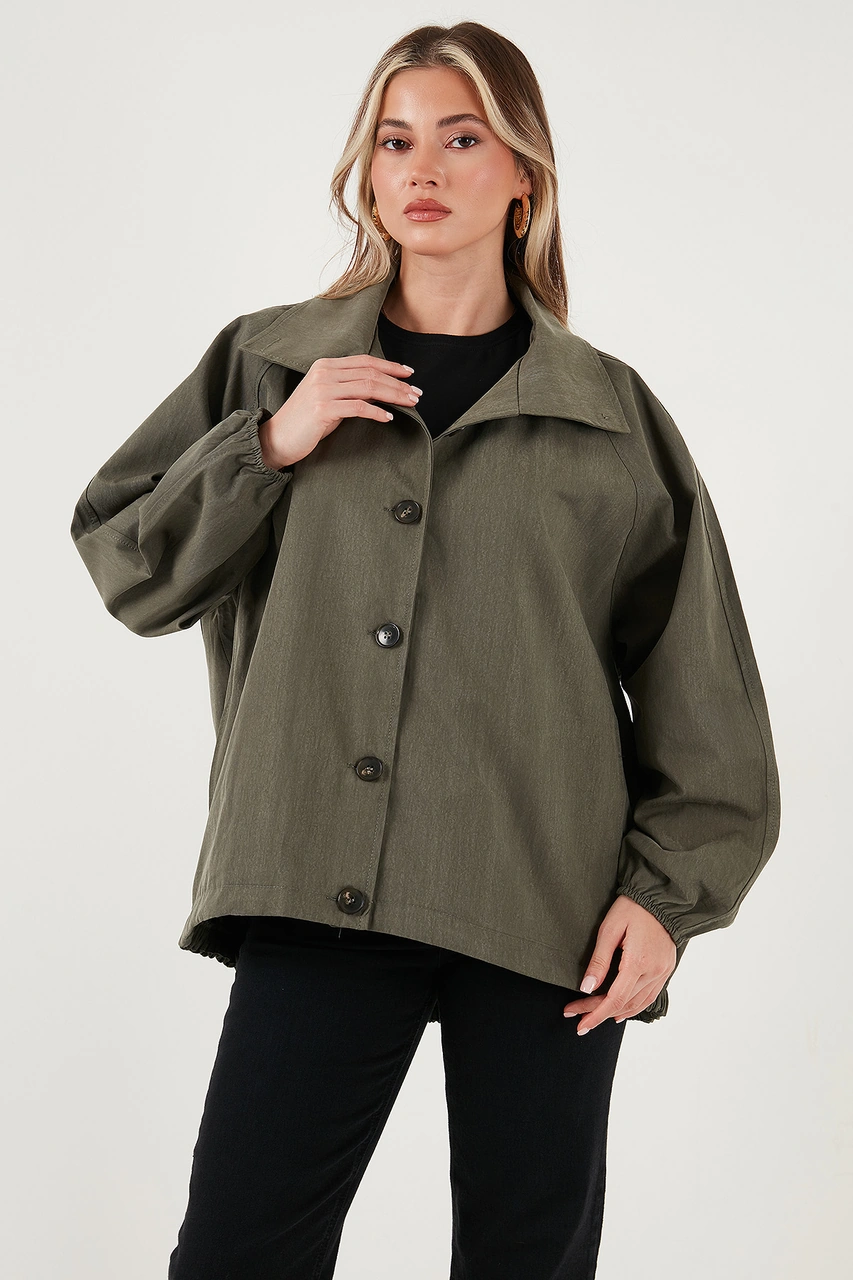 Lela Bayan Trençkot 6839627 Haki Haki