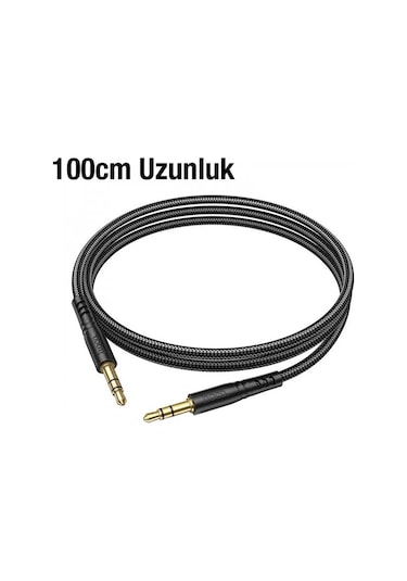 Hoco Upa24 Aux To Aux 3.5mm Ses Aktarım Kablosu 1mt