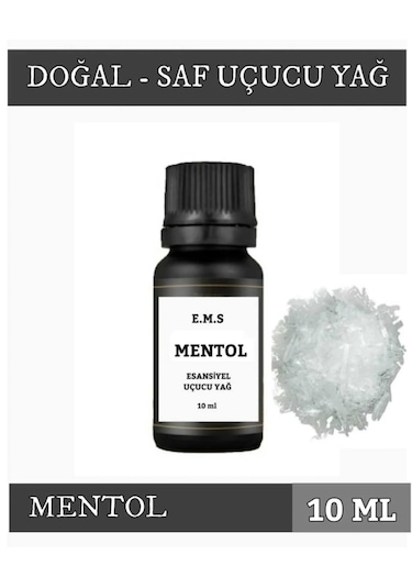 Mentol Esansiyel Uçucu Yağ Buhurdanlık Difüzör Oda Kokusu 10 Ml.