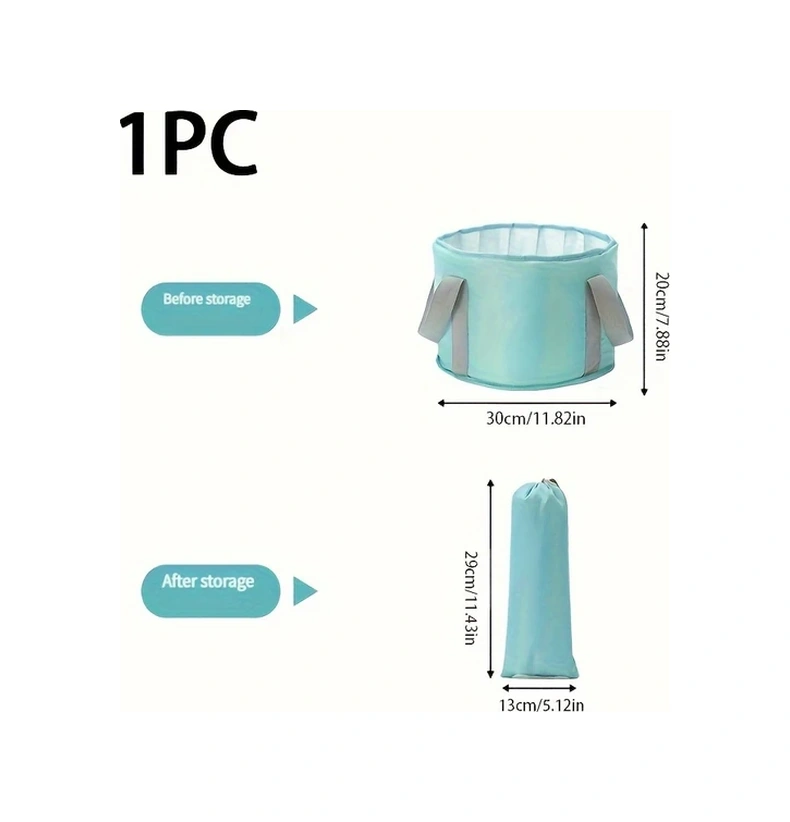 Topshop1 Katlanır Portakal Pembe 5 Kat Yalıtımlı Ayak Küveti - Seyahat & Kamp