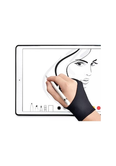 Grafikerler için Profesyonel Grafik Tablet Çizim  Eldiveni