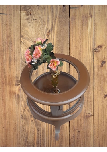 Gümüşlük Yuvarlak MODEL Leylek Bacak Parlak CEVİZ Kayın Lükens Aslan Ayak Kutuda Sevk El Yapım​​