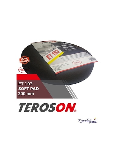 Teroson Et 193 Siyah Cila Sünger Pad 200 Mm.