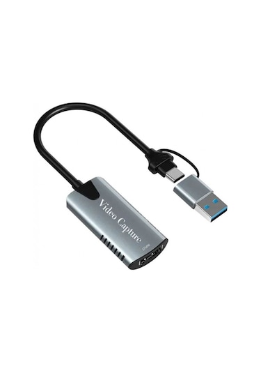 Hdmı Video Capture Kartı Type-c - Usb-a 3.0 To 4k 60hz 1080p