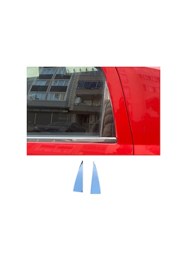 Fiat Punto Arka Kelebek Cam Kromu 2006 Üzeri 2Parça Paslanmaz Çel