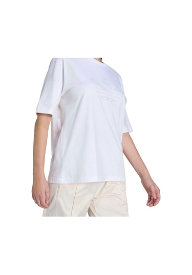 Adidas Pearl Tee Kadın Beyaz T-shirt Ke3428