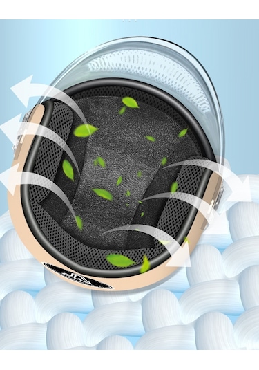 Eternal Luck Yetişkin Dört Mevsim Açık Motosiklet Kaskı Pembe