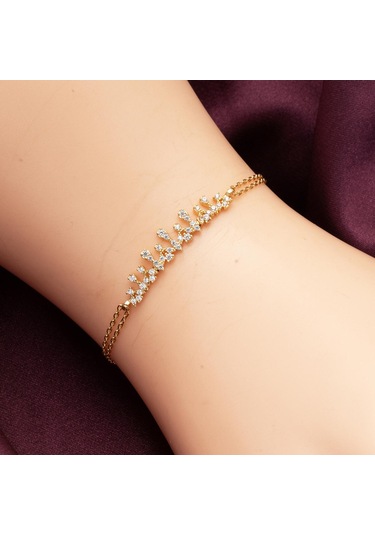 Damla Model 14 Ayar Altın Üçlü Set