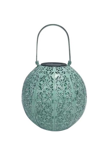 Dancemonkey Dış Mekan Demir Güneş Enerjili Bahçe Lambası, Çok Renkli Işıklar Çok Renkli