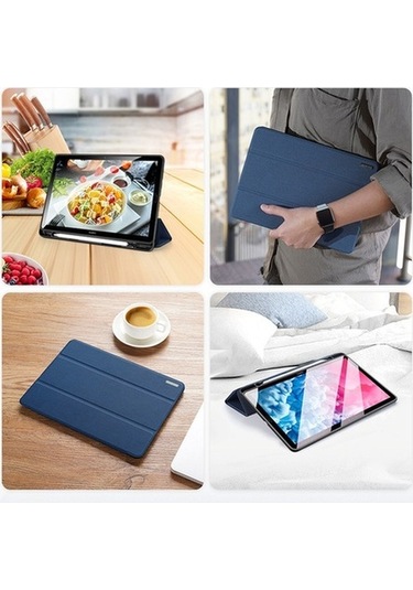 Dux Ducis Huawei Uyumlu Matepad Pro 10.8 Kılıf Kalem Yerli Soft Tpu Mık