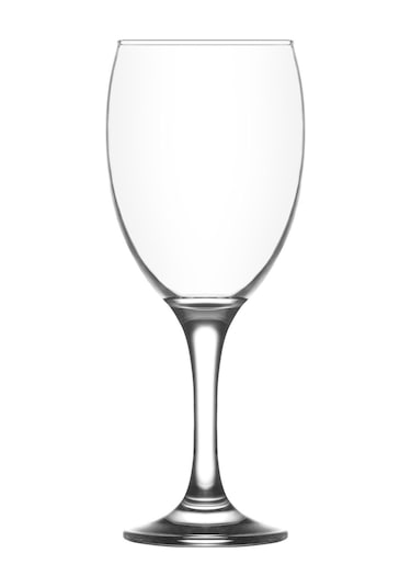 LAV Empire Cam Goblet 3'lü 590 ml Ayaklı (Şarap Kadehi , Kokteyl Bardağı)