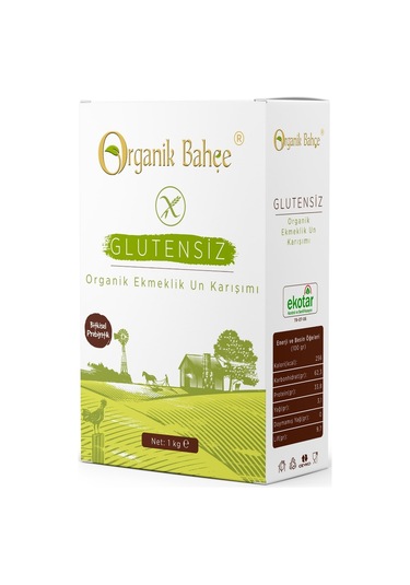 Organik Bahçe Organik Glutensiz Ekmeklik Un Karışımı 1 KG