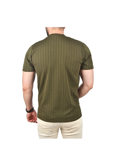 Deepsea Erkek Haki Dar Kesim Pamuklu Tişört Slim Fit Nefes Alan Yumuşak Dokulu Tişört 2504351 Haki Deepsea Erkek Haki Dar Kesim Pamuklu Tişört Slim Fit Nefes Alan Yumuşak Dokulu Tişört 2504351 Haki