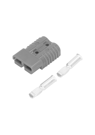 Kangvka Sh175 Gri Akü Hızlı Bağlantı Cihazı - 175a 600v, Akü Sistemi, Güneş Panelleri, Araçlar İçin, Halka Ve Toz Koruyucu Yuva İle