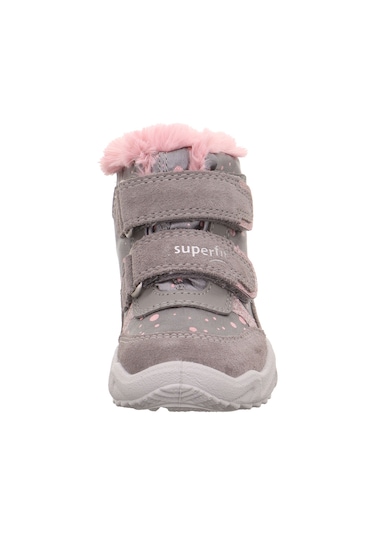 Superfit 1-009226 Glacier Çocuk Gri Gore-tex Bot Gri - Pembe