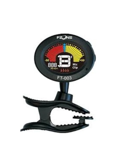F Zone Ft-003 Clip Tuner Model Dijital Mandallı Akort Aleti