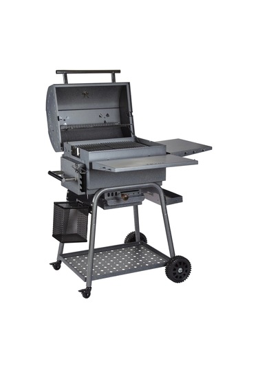 Igrıll Barbekü Hub 515 Mm Kömürlü Mangal Gri