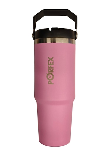 Porfex Pipetli Pembetermos 1lt. Beyaz